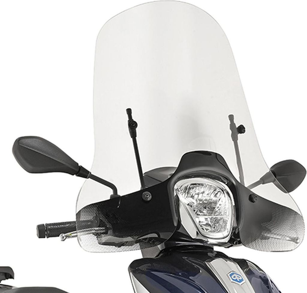 PIAGGIO Medley 125-150 (16-19) Windschutzscheibe 46,5 x 67 CM CLEAR - NEED FIXING A5606AK