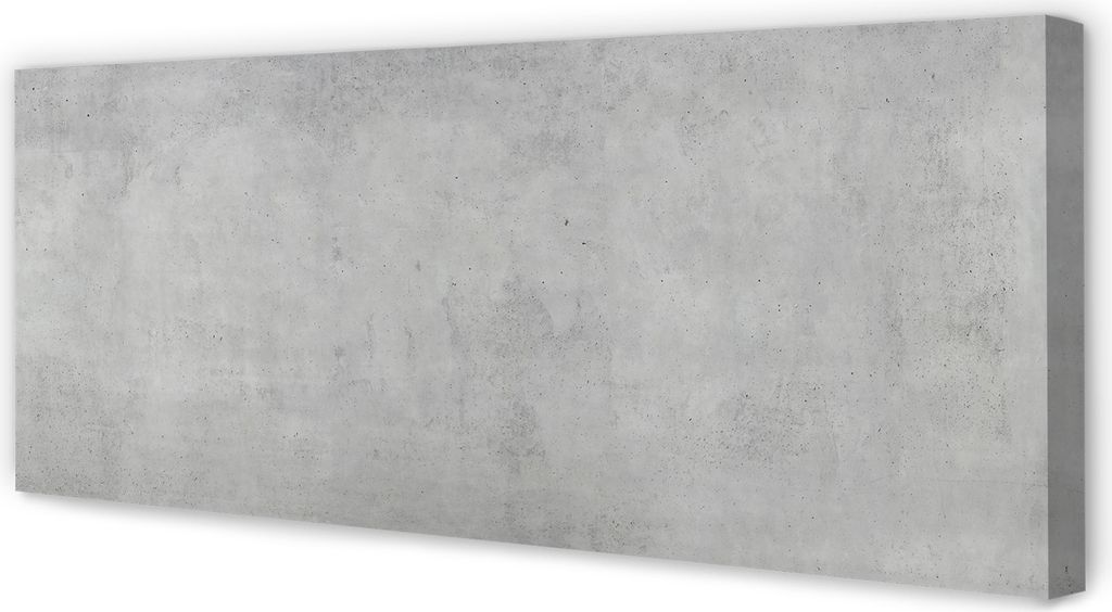 Leinwandbild 125x50 Wandkunst Stein Betonwand