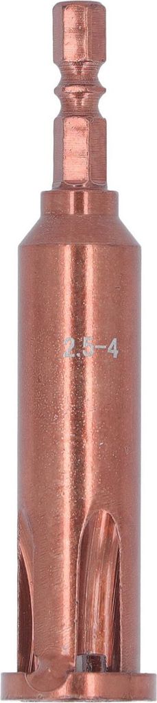 Automatischer Abisolier- und Verdrillungswerkzeug für elektrische Kabel mit Sechskantschaft und 1/4-Zoll-Bit-Adapter