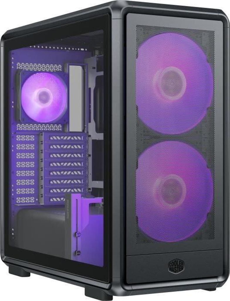 PC Gehäuse, Cooler Master MasterFrame 600 Mesh ARGB, Midi-Tower, E-ATX, Open-Frame, ARGB Beleuchtung, USB 3.2 Type-C