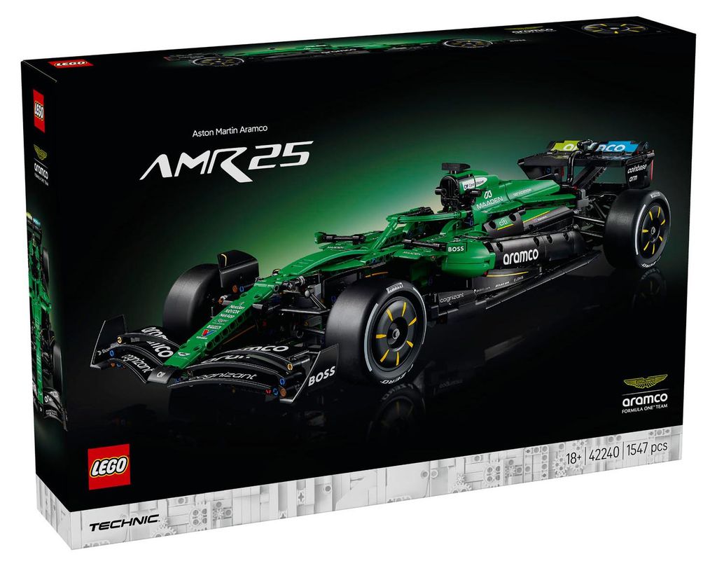 LEGO Technic Bolid F1® Aston Martin Aramco AMR25, Zestaw do Zdjęcie produktu 