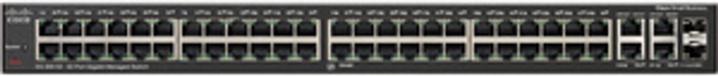 Cisco Small Business SG300-52MP, Managed network switch, L3, Gigabit Ethernet (10/100/1000), Energie Über Ethernet (PoE) Unterstützung, Rack-Einbau