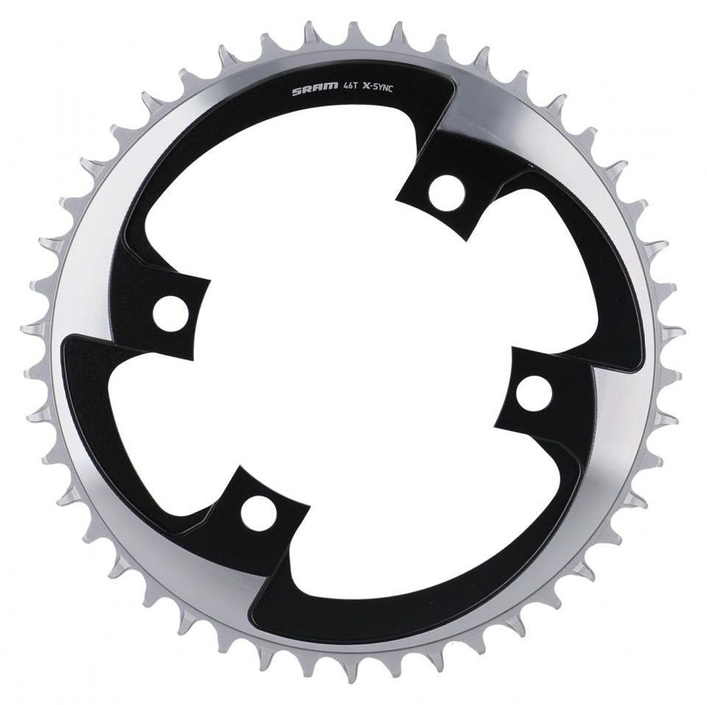 SRAM X-Sync Kettenblatt Road 12-fach 40T grau - präziser Produktbild 