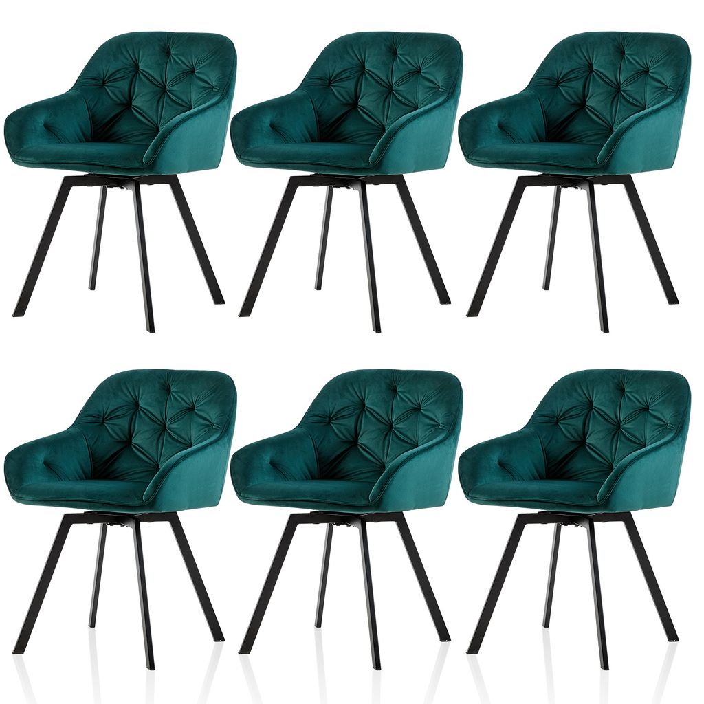 CLIPOP Chaise de salle à manger, Lot de 6 Chaises Image du produit 