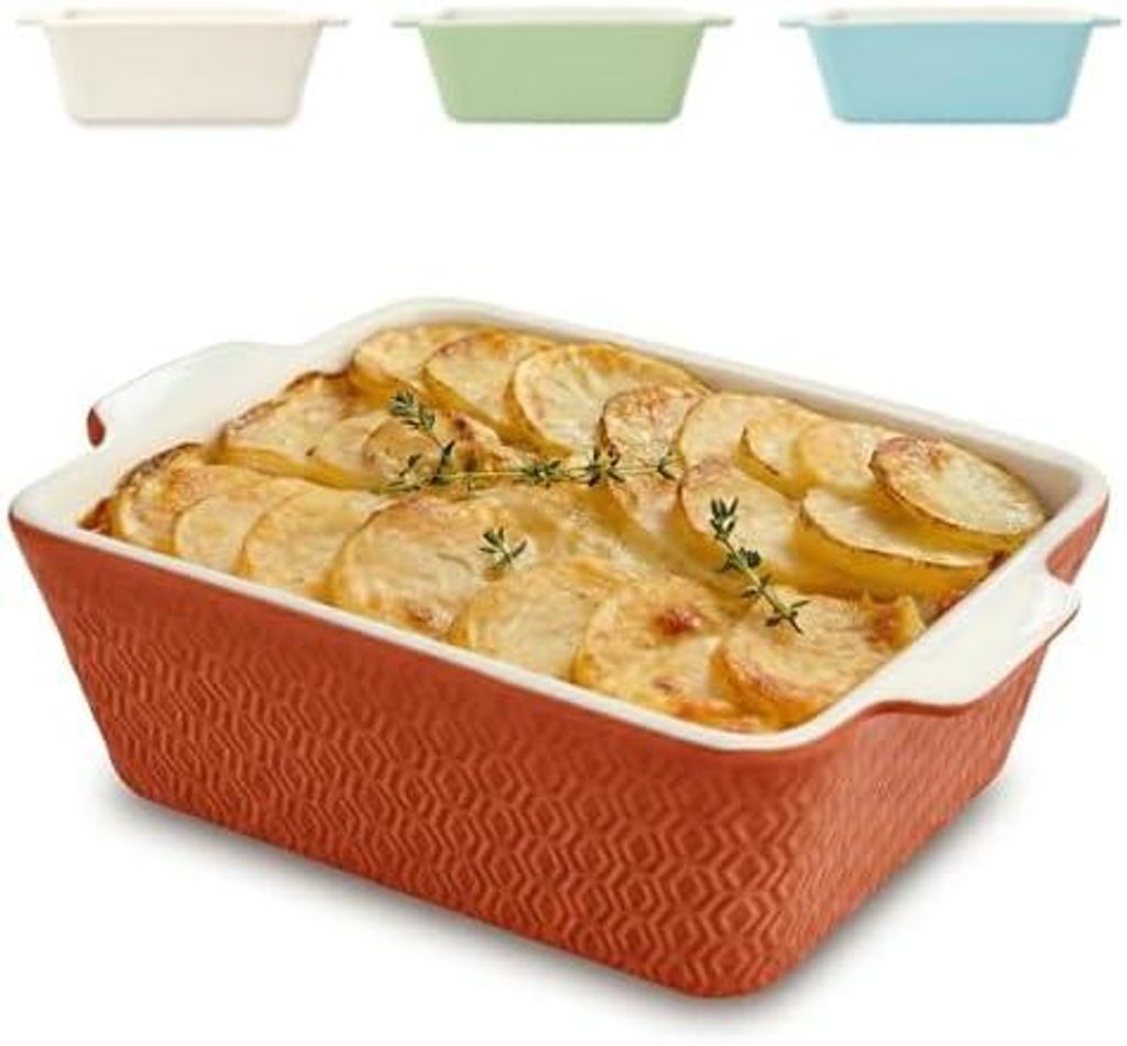 Petit plat à gratin Praknu en céramique pour 2 personnes - Image du produit 