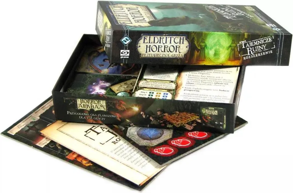 Eldritch Horror Ruines Secrètes Galakta : Plus de contenu pour vos parties