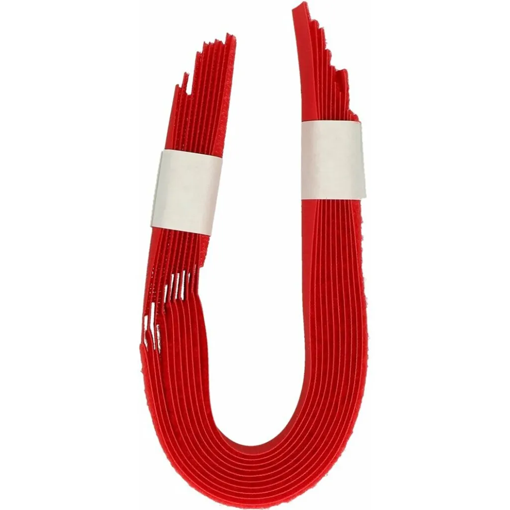 Nastro Velcro Rosso Adesivo Extra Forte | Soluzione Fissaggio Rapido