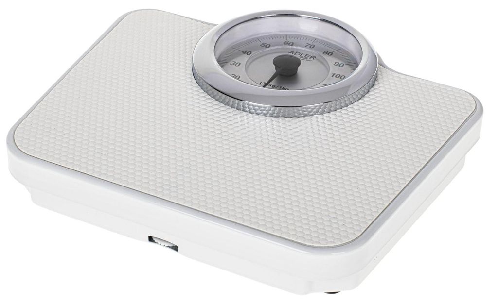 Adler AD 8180 Personenwaage Rectangle White Mechanische Produktbild 
