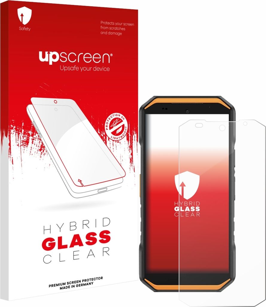 upscreen Schutzglas für Ulefone Armor X32 Schutzfolie Panzer Folie Glas Display Schutz klar