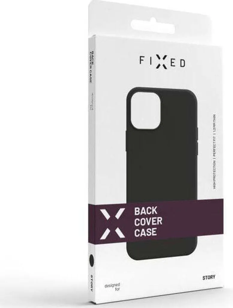 Coque Infinix Note 30 PRO FIXED Story Soft Touch Noir Anti-rayures