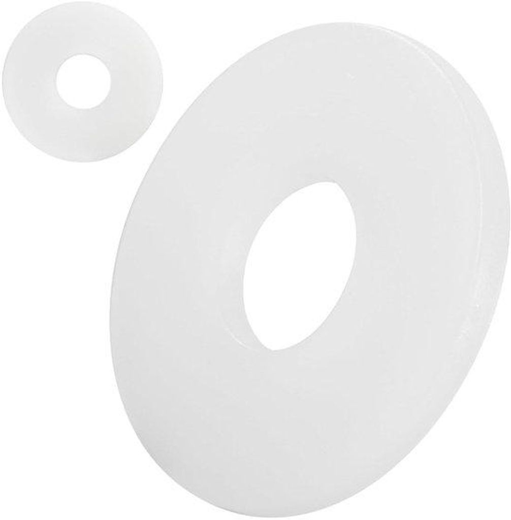 Kunststoffschrauben Nylon - Nylon Scheiben - Bevestigungsoptimierung - Korrosions- und Rostwiderstand - M4 10er Pack