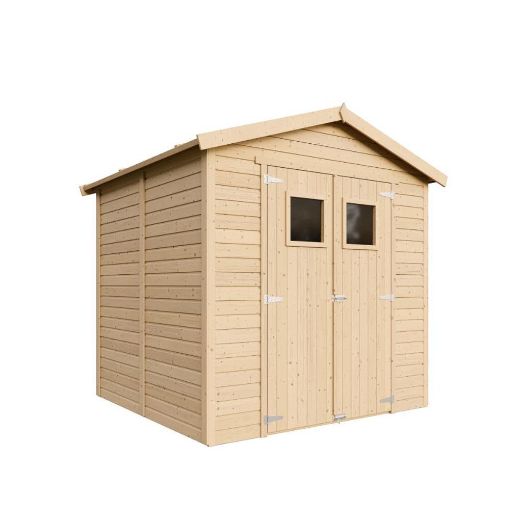 Holz Gartenschuppen - H228x222x233 cm/4,2 m² - TIMBELA M351