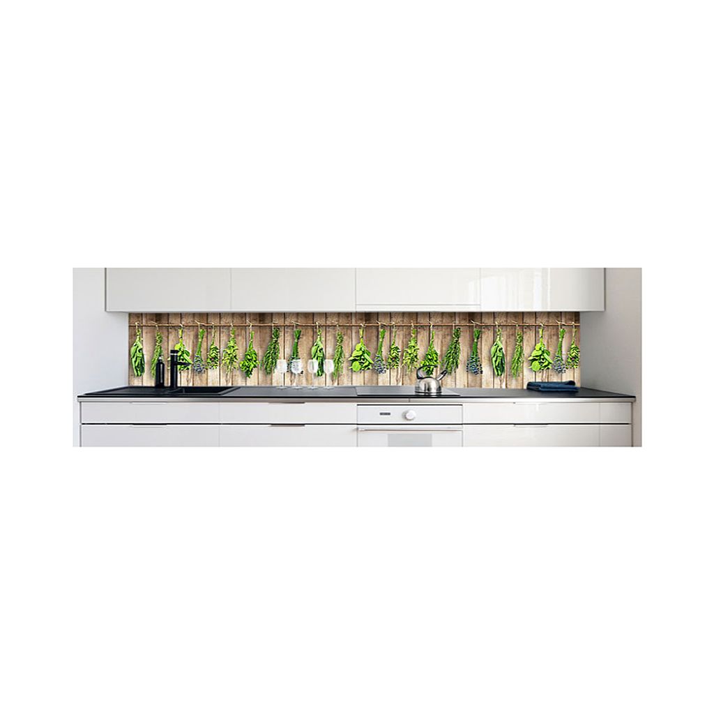 Küchenrückwand Steinwand Hell Premium Hart-PVC 0,4 mm selbstklebend 