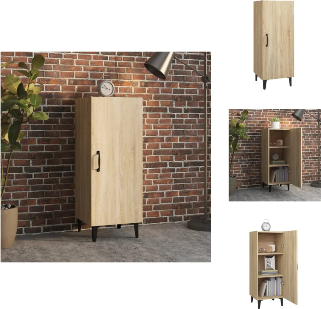 Credenza VidaXL Sonoma 34,5 cm | Mobiletto Ingresso Multiuso Rovere