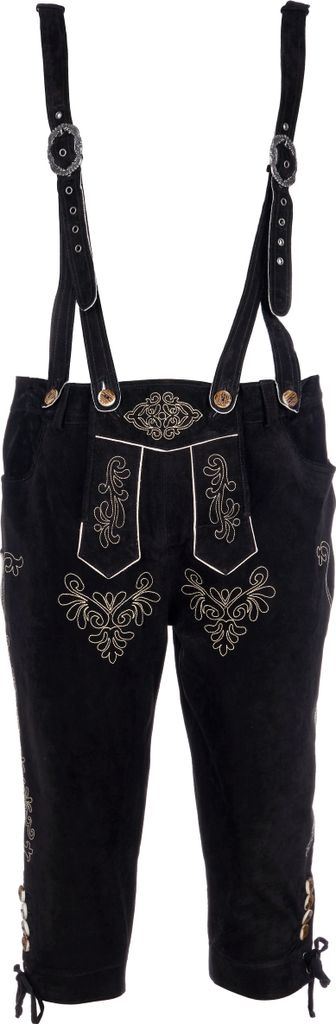 JCC Lederhose PK5NWEBL Herren black 70