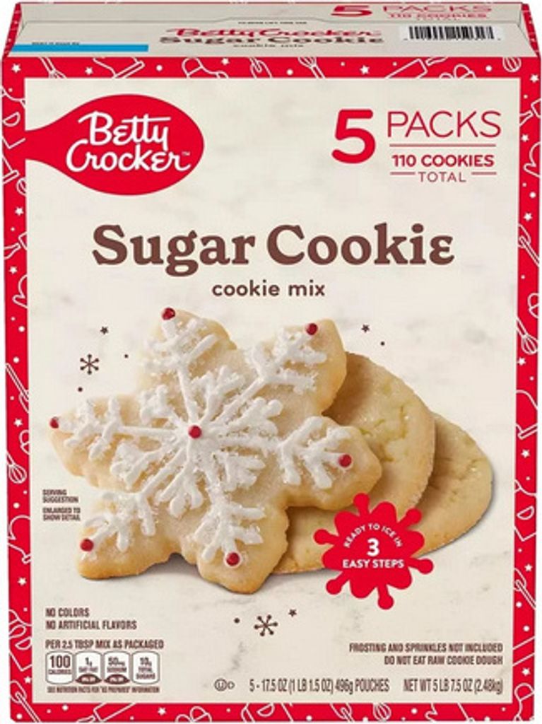 Betty Crocker Sugar Cookie Mix 2,48Kg Produktbild 