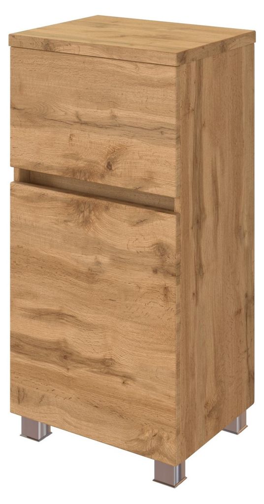 Basera Badezimmer Unterschrank Ninette 40 cm breit, Wotaneiche