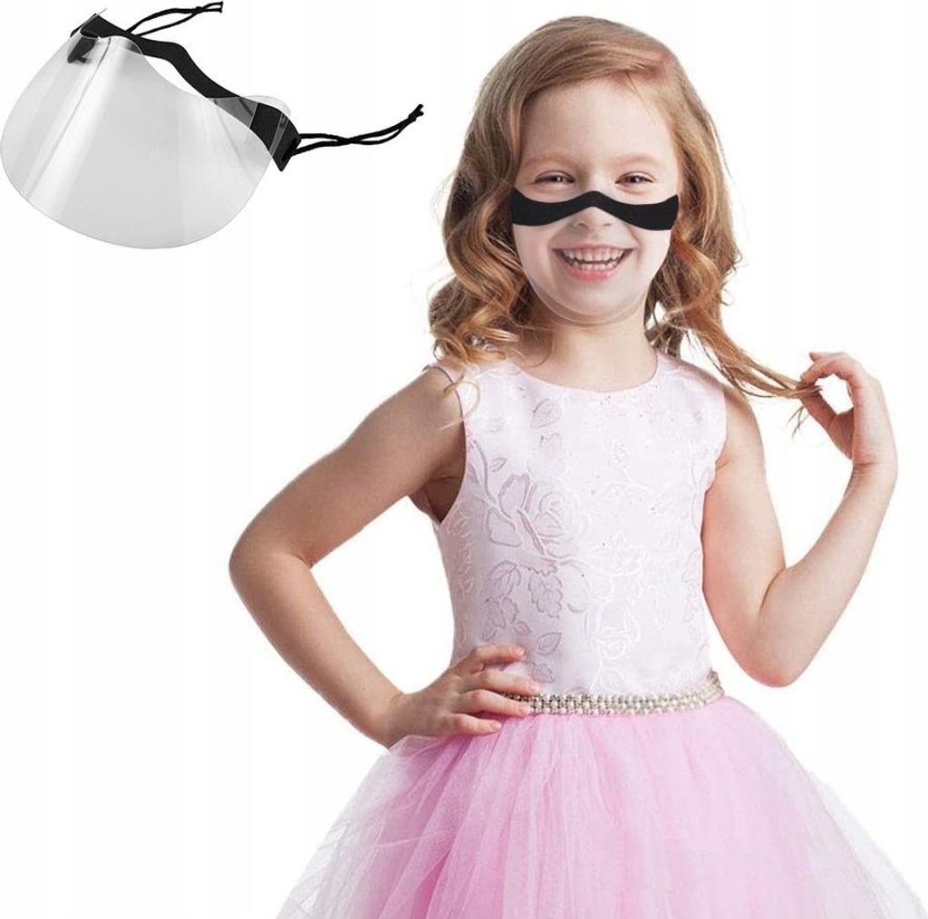 Mini-Visier für Kinder Coole Maske für die Schule