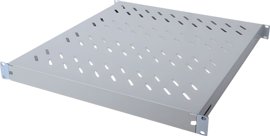 DIGITUS 19" Fachboden 1 HE Tiefe: 500 mm lichtgrau