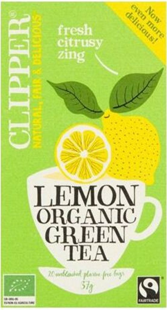 Clipper -Grüntee mit Zitrone (20 Stück) Produktbild 