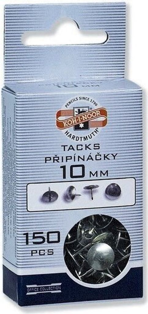 Koh-i-noor pripináčiky 150 ks/10mm Obrázok produktu 