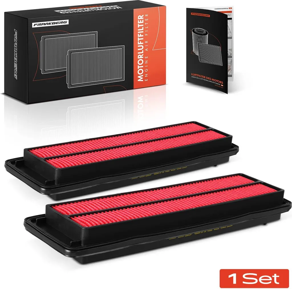 2x Filtre à air Frankberg pour Honda Accord VII CL CN 2.2i-CTDi 2004-2008