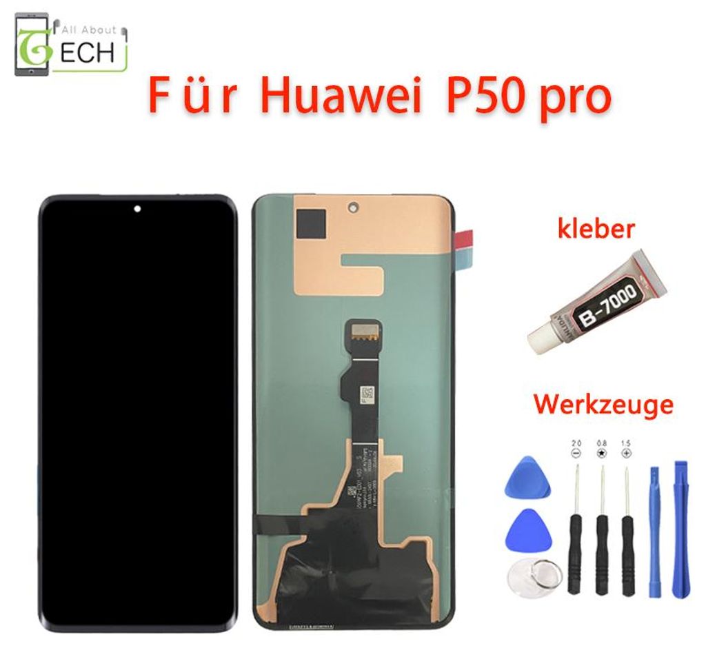 Für Huawei P50 PRO LCD (OLED) Display Touch Screen Produktbild 