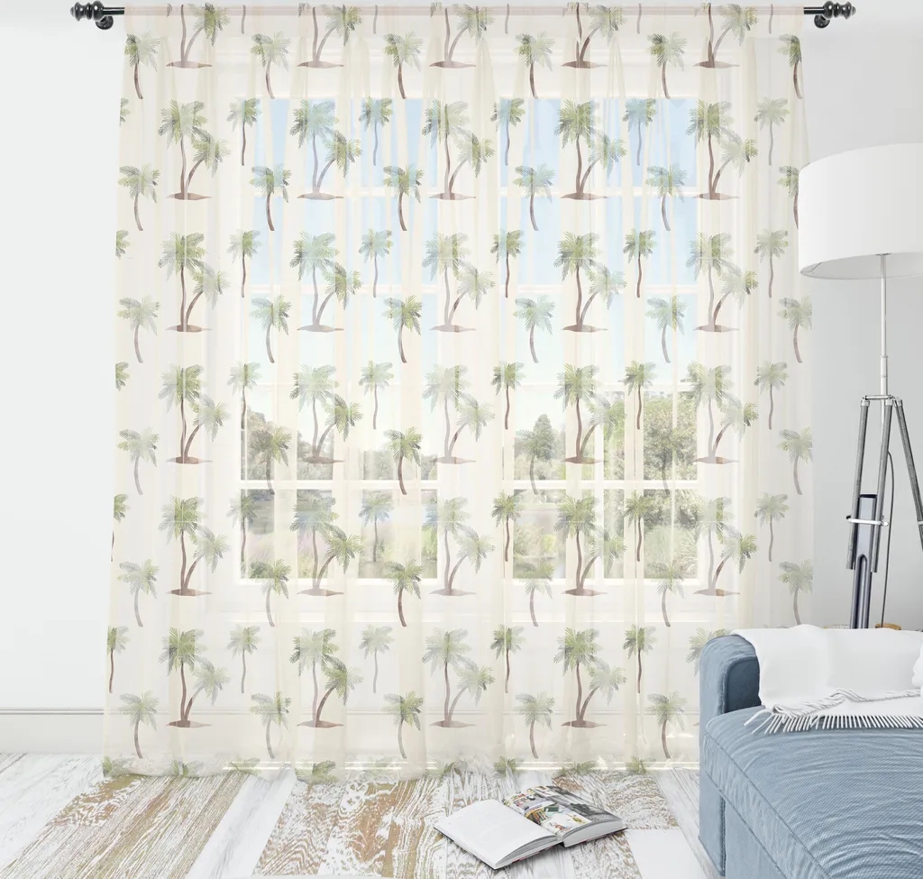 Telo Copritutto Parete Hawaii ABAKUHAUS 210x274 - Lavabile e Resistente