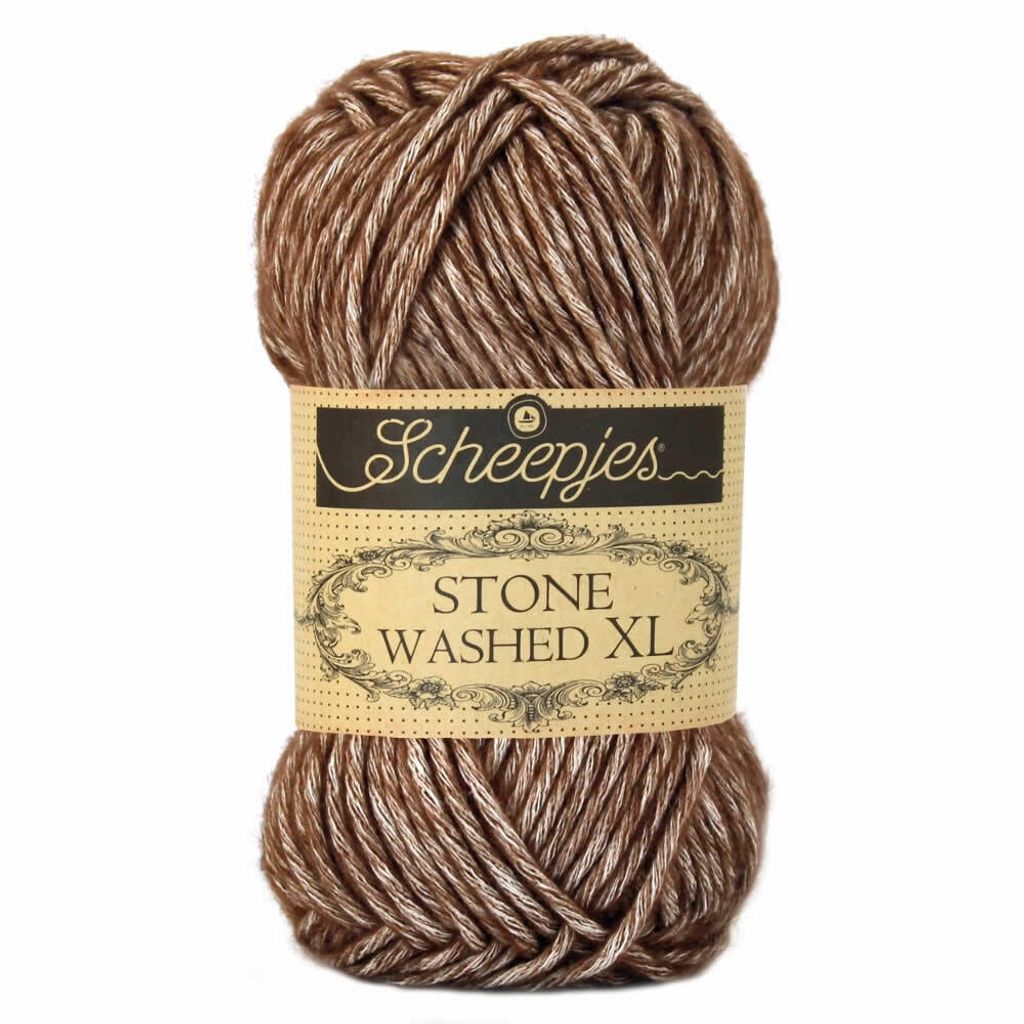 Scheepjes Stone Washed XL 50g (862) Brown Agate Produktbild 