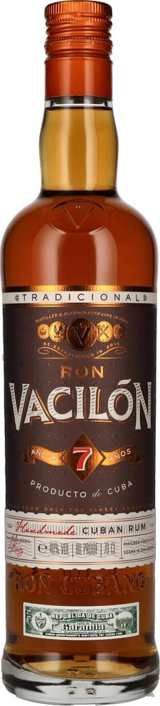 Ron Vacilon Anejo 7 Years 700ml 40% Vol. Produktbild 