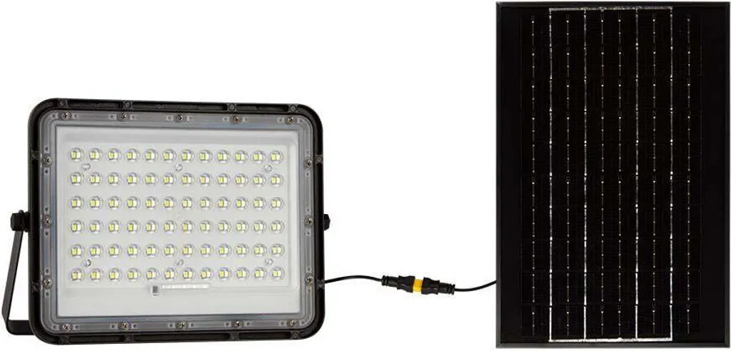 OFFERTA Proiettore LED Solare V-TAC 15W 1200lm + Telecomando IP65