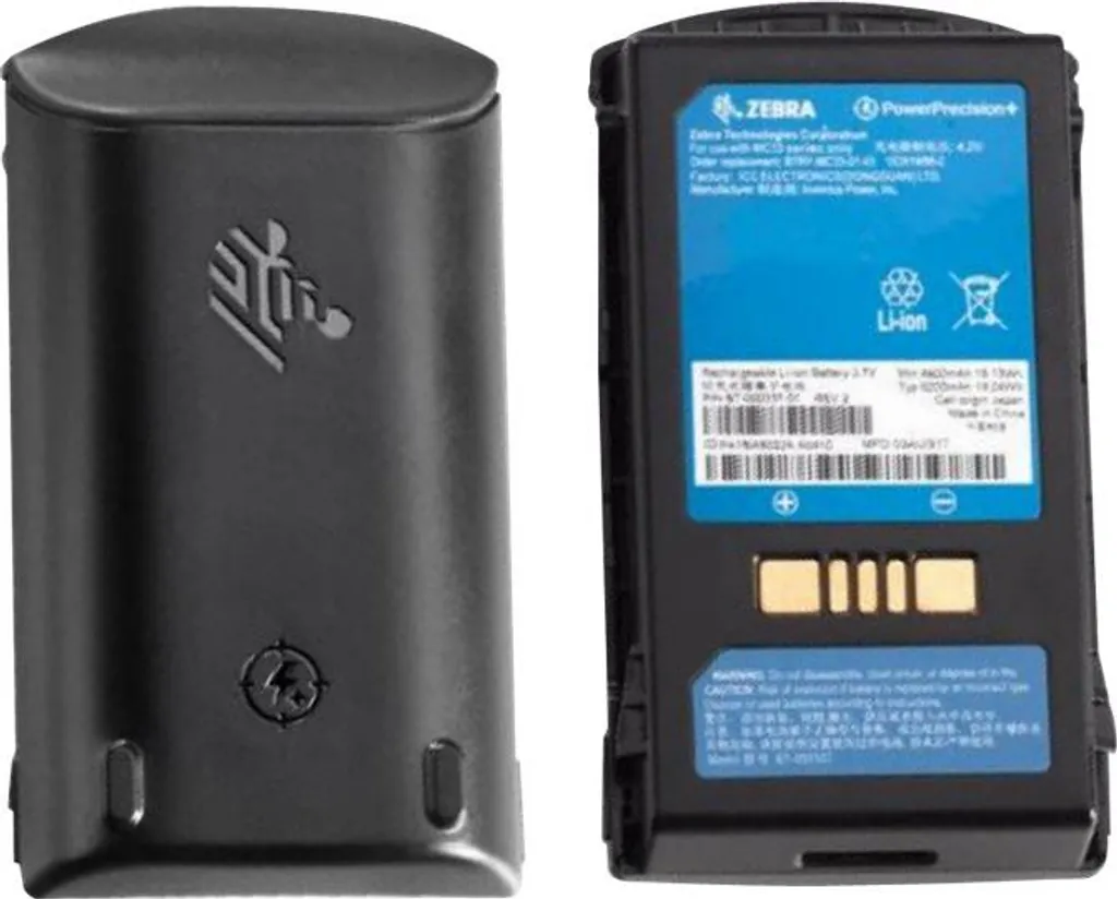 Batterie Rechargeable Zebra MC3300 Lithium-Ion 5200 mAh Haute Capacité - 3