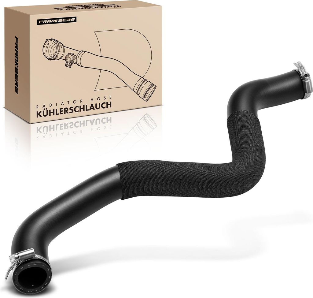 Frankberg 1x Kühlerschlauch für Volvo C30 B9 C70 II Cabriolet S40 II V50 B9 2.4L 2.5L 2004-2013