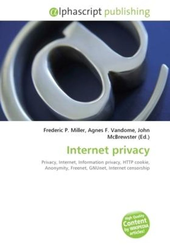 Internet privacy Produktbild 