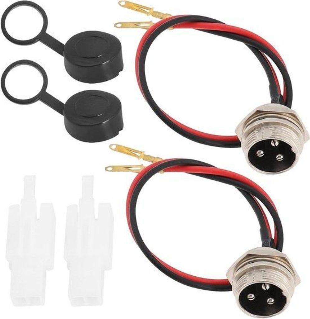 Elektrische Scooter 3-Pin-Stecker 17cm Länge