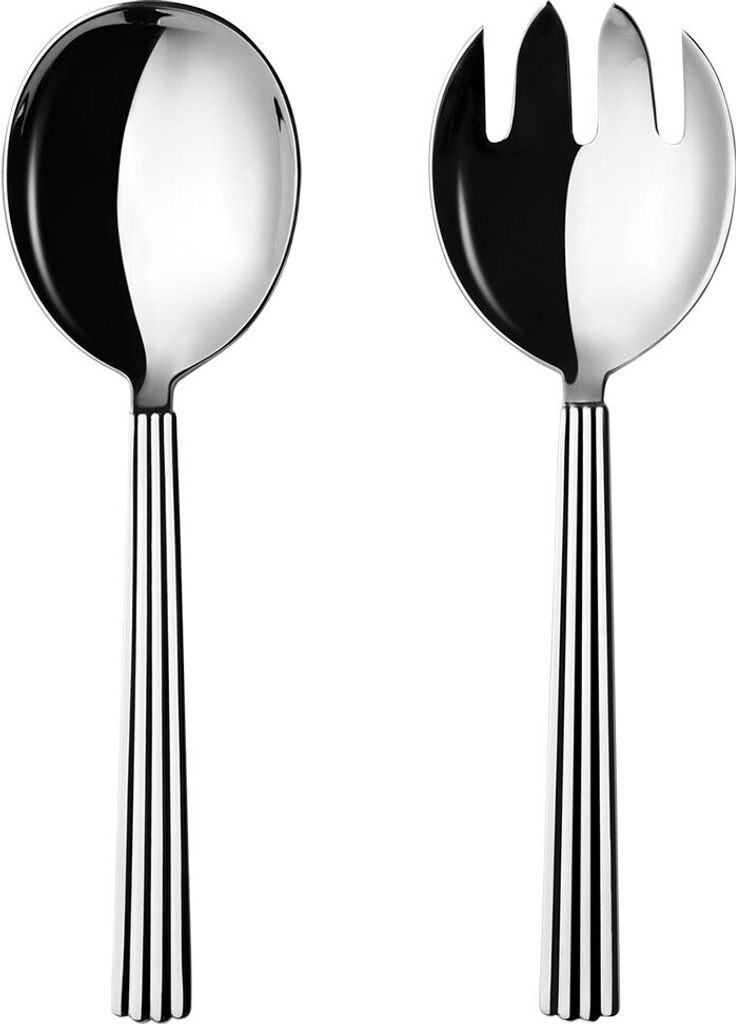 Georg Jensen - BERNADOTTE Vorlegebesteck, 2 tlg.