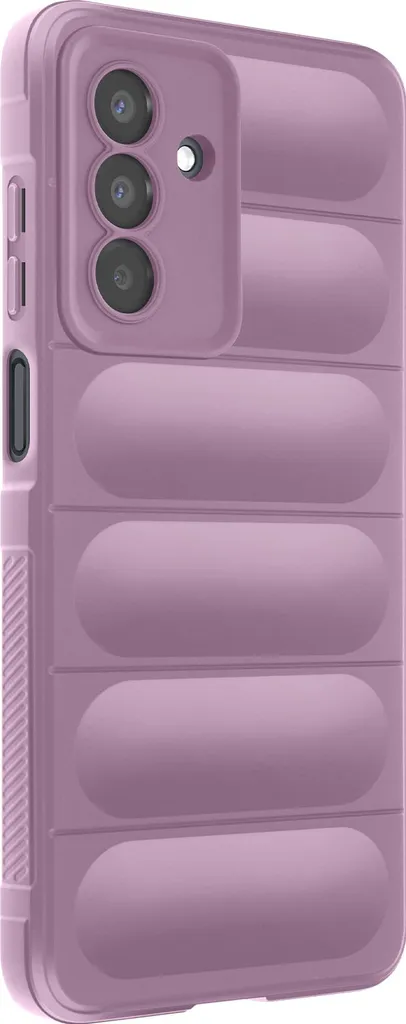 Avizar, Custodia in silicone Galaxy A17 con texture soft-touch, rosa