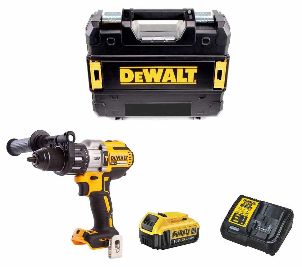 Schlagbohrschrauber DeWALT DCD996M1 (1 x 4,0 Ah + DCB115 + TSTAK II)