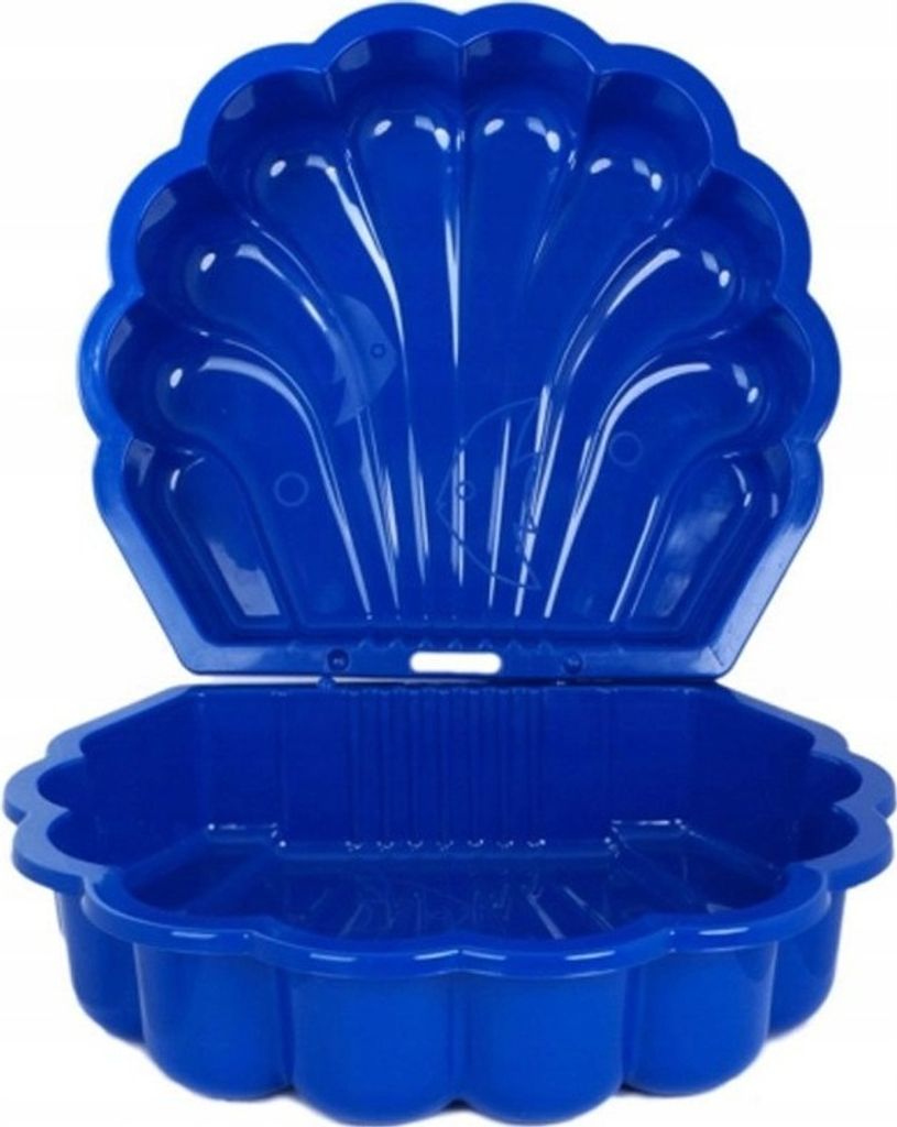 Sandkasten mit geschlossenem Becken Shell Twins double 2in1 Produktbild 