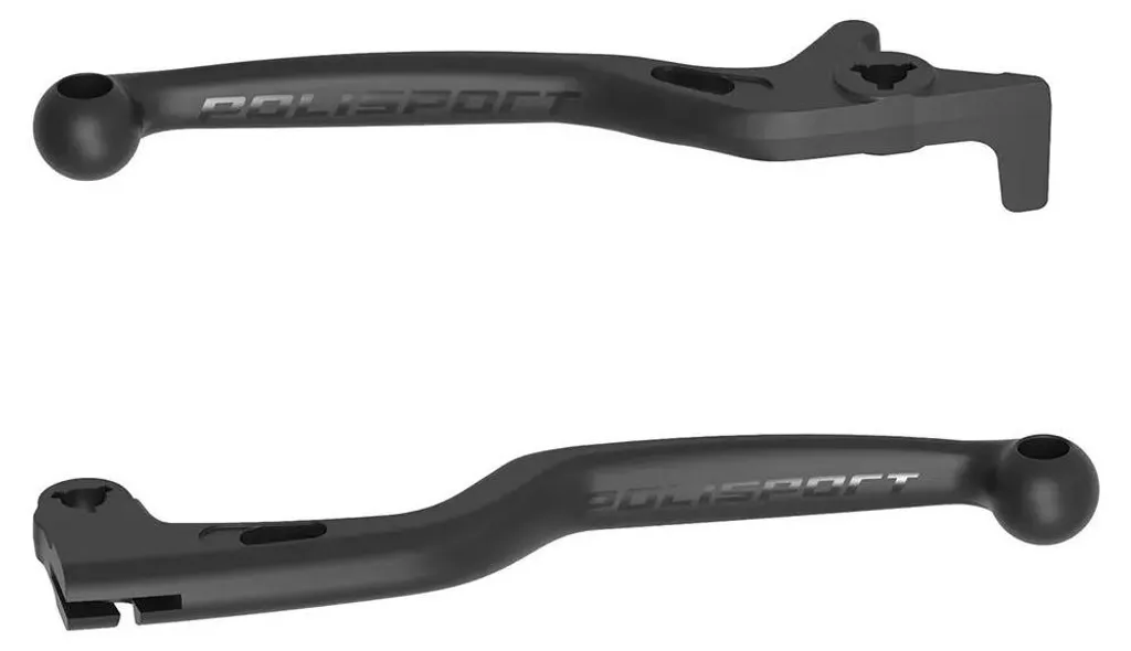 Leviers Polisport incassables Honda CRF300L 2021+ - Coloris Noir Mat