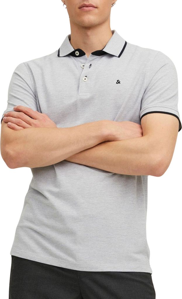 Jack & Jones 12136668, Šedá, M, Bavlna, Nepoužívať Obrázok produktu 