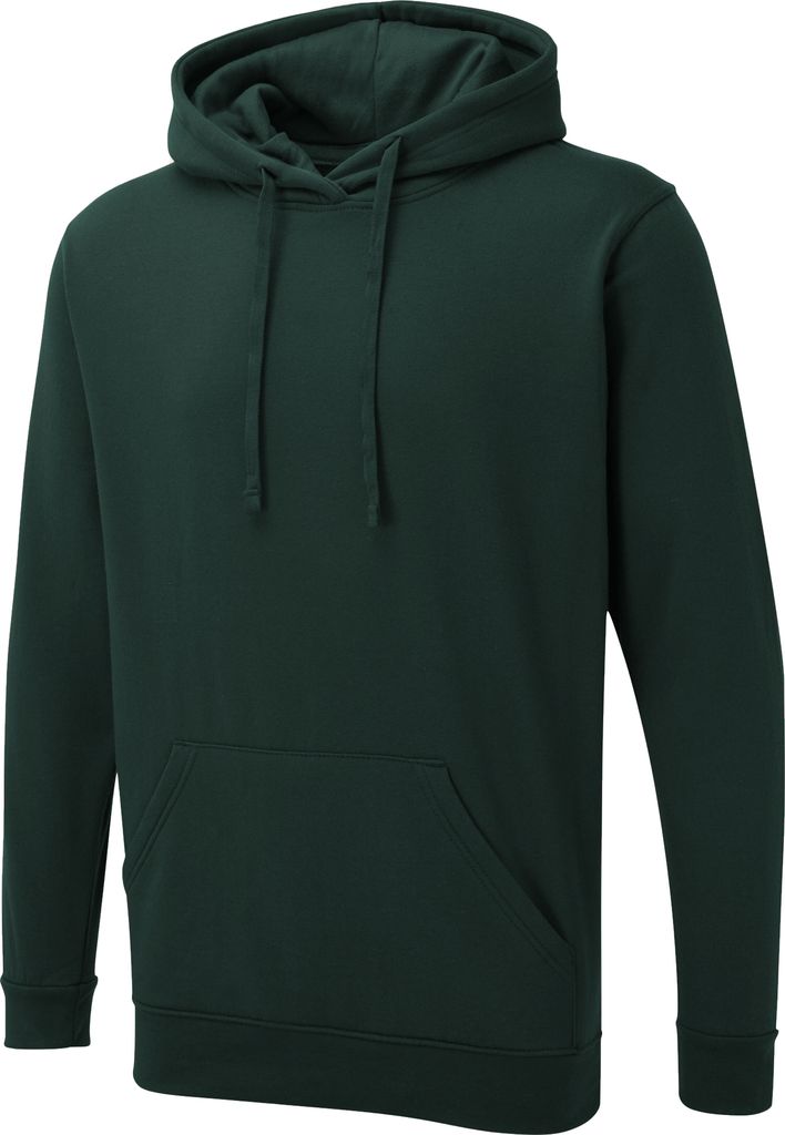 Uneek UX Hoodie flaschengrün Größe L