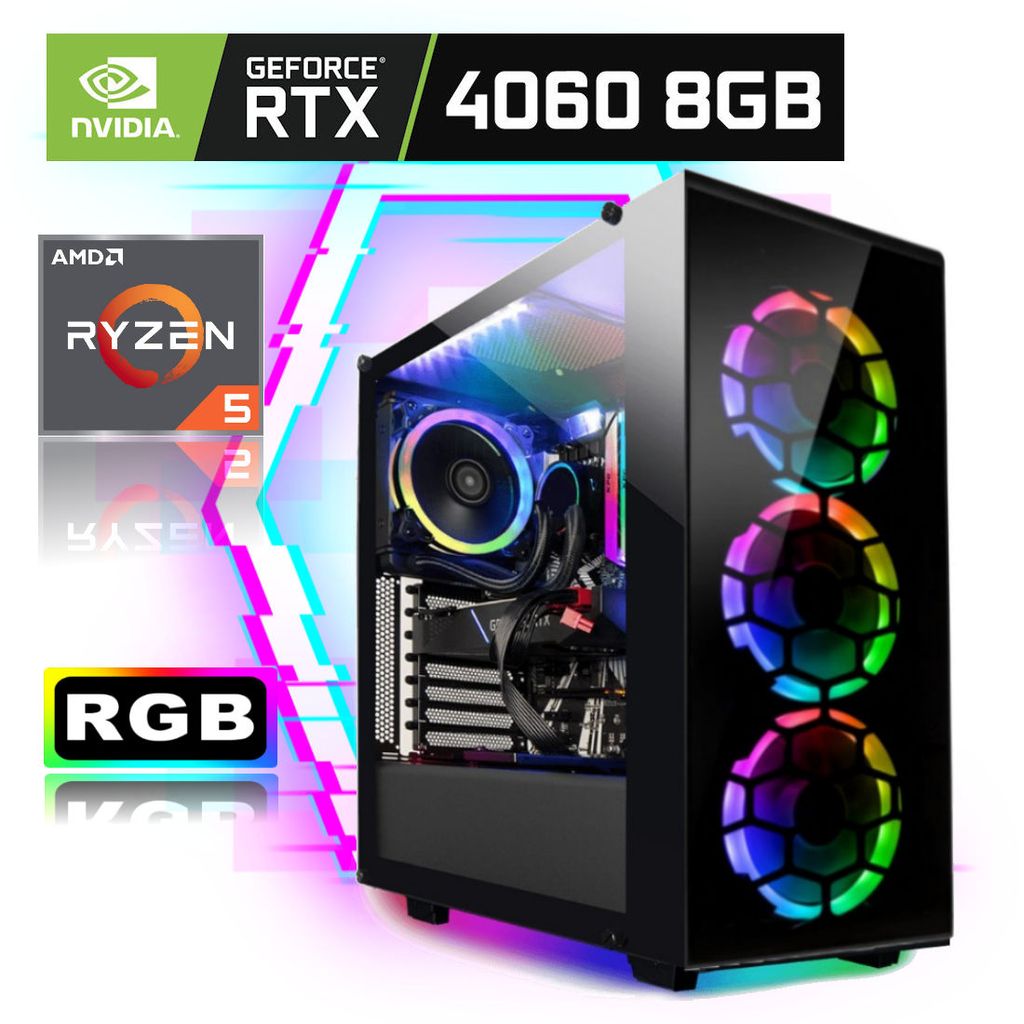 Megaport PC Gamer AMD Ryzen 7 5800X 8X 3,80GHz• Windows 11