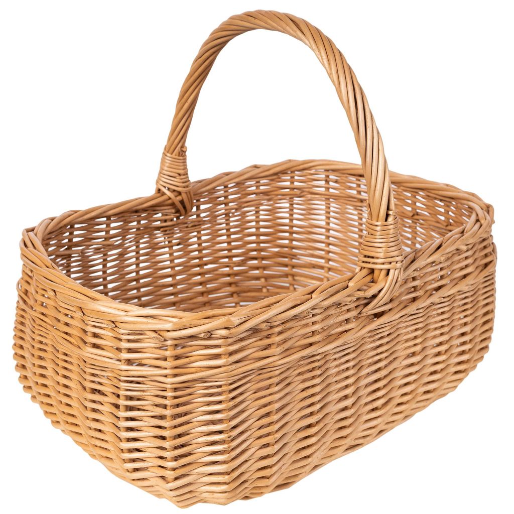 Creative Home Grote Rieten Mand met Handvat 36 x 27 x 32, Productafbeelding 