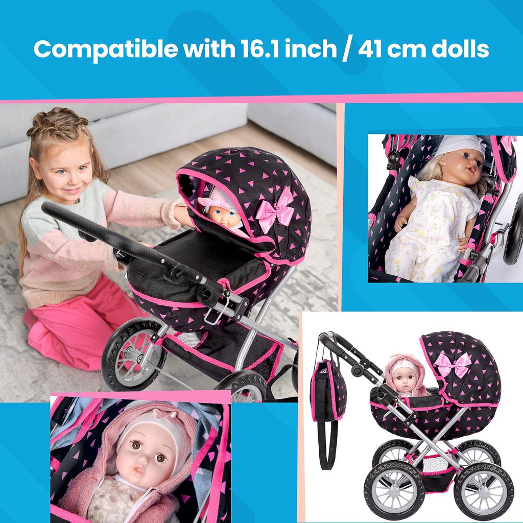 Kinderplay Puppenwagen ab 2 Jahre KP0262R