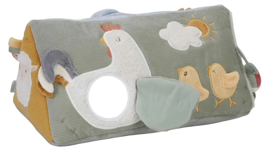 Little Dutch Triangle d'activités Little Farm Tiamo pour l'éveil de bébé
