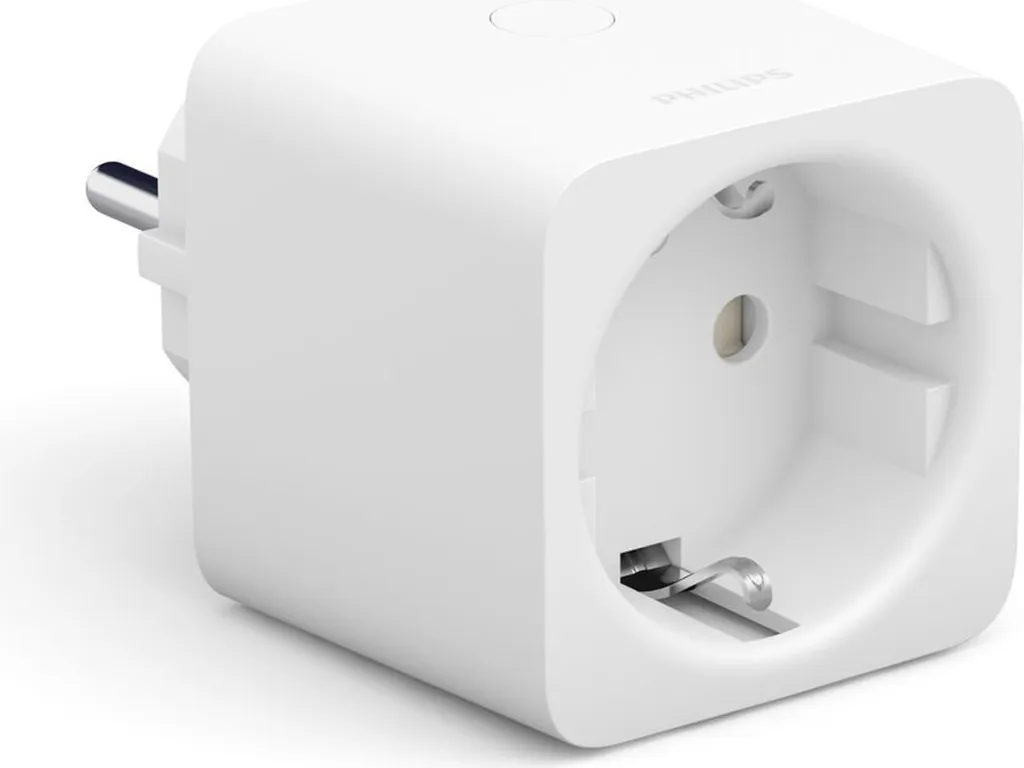 Philips Hue Smart Plug EU Prise Intelligente Blanche Zigbee Compacte - 25