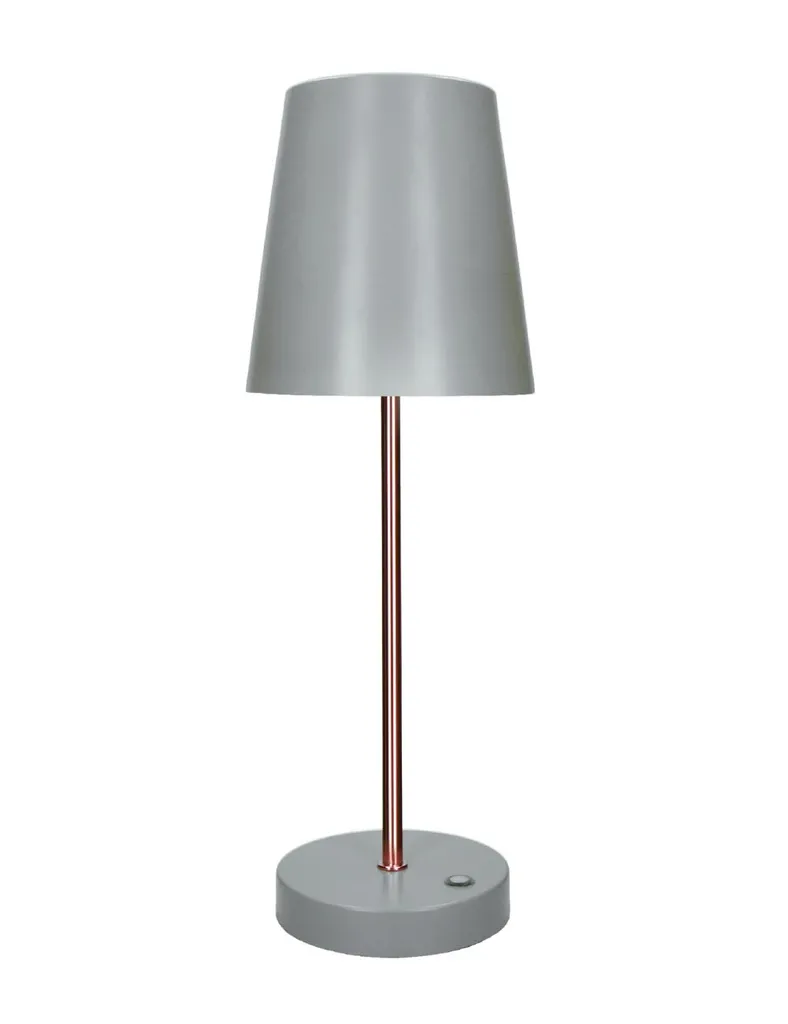 Lampada LED Touch Altair Brandani: Atmosfera Rose Gold e Tortora - 1