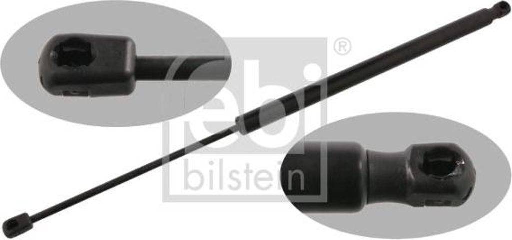FEBI BILSTEIN 34431 Gasdruckdämpfer, Kofferraum/Laderaum OE 8731R9 kompatibel mit Berlingo, Rifter, Partner, Combo