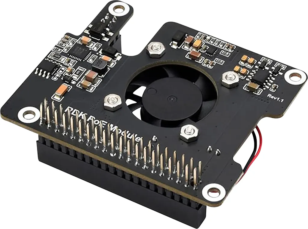 Extension PoE Hat pour RDK X5 D-ROBOTICS - Alimentation par Ethernet